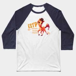 ESTP Dynamo, Horse Baseball T-Shirt